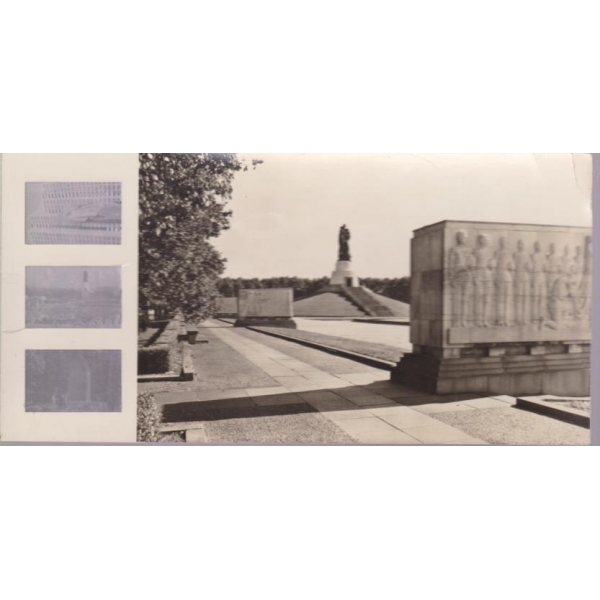 Картичка-Берлин-Советский памятник Трептов-3 фотоси-Памятник Ленину,Советский памянник,Памятное место социалистов