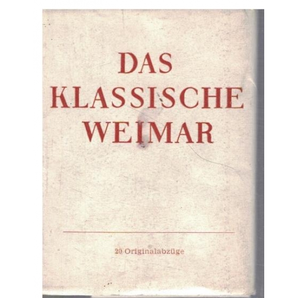 Das Klassische Weimar-20 originalabzugr