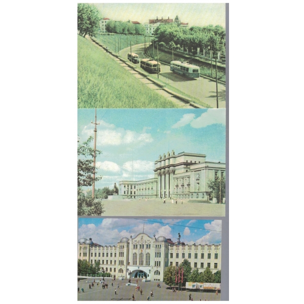 Картичка-Куйбьишев-8 бр.-с описание