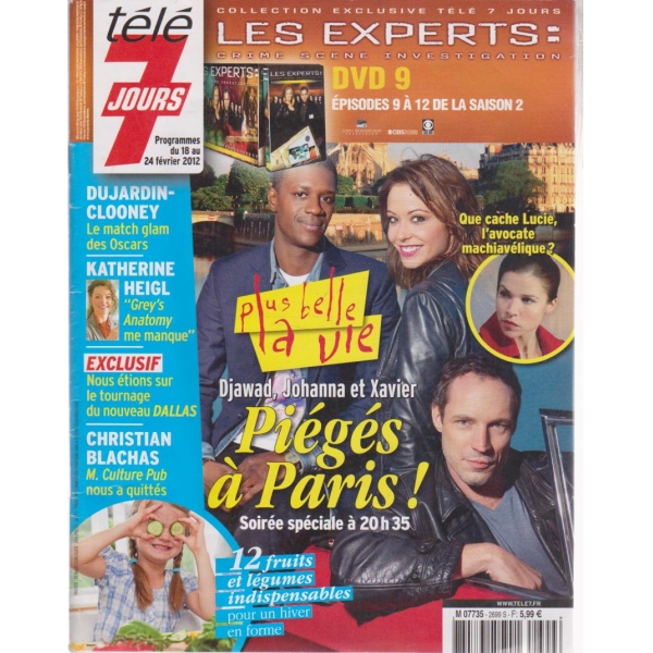 Tele Jours -programmes du 18 au 24 fevrier 2012