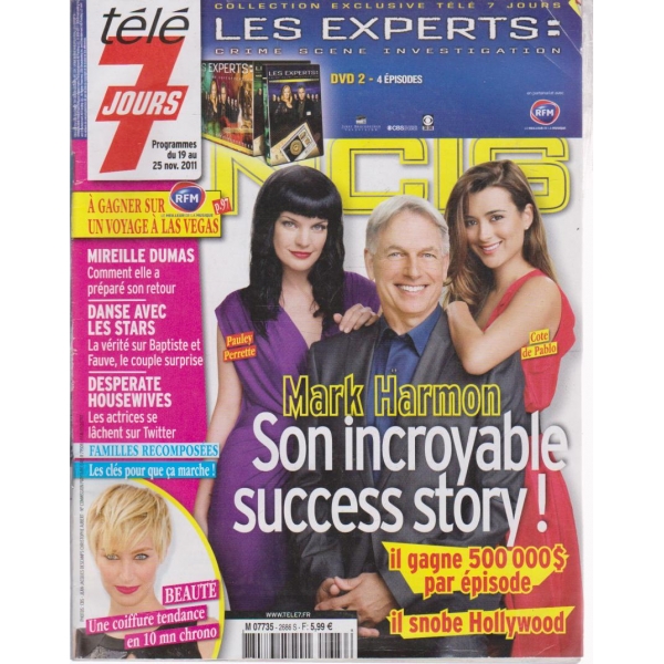 Tele Jours -programmes du 19 au 25 nov. 2011