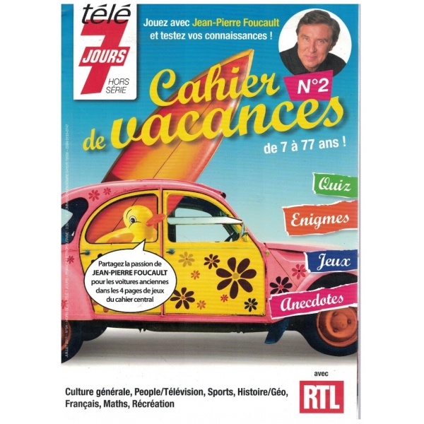 Cahier de vacances