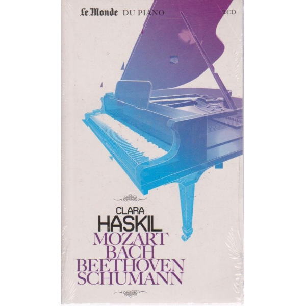 Clara Haskil-Mozart,Bach Beethoven,Schumann-2 CD