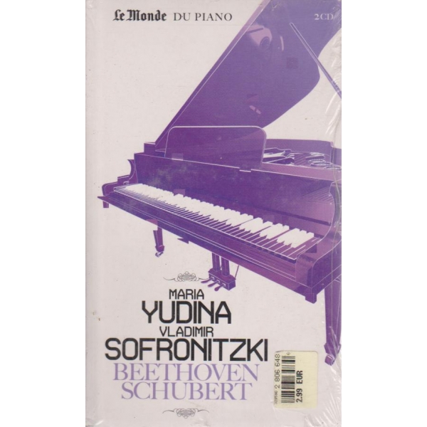 Maria YUDINA, Vladimir SOFSOFRONITZKI-2 CD