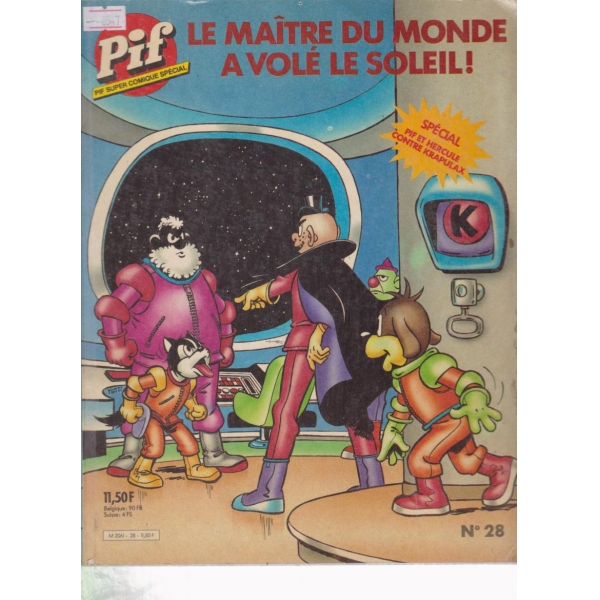 Le maitre du monde a vole le soleil!