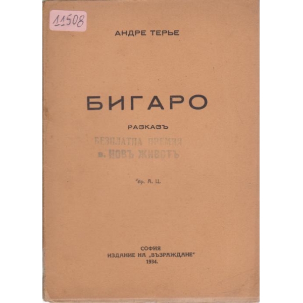 Бигаро-разказъ