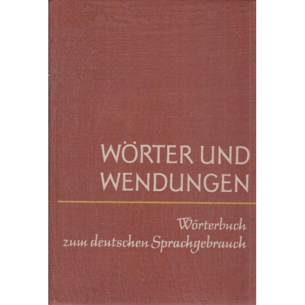 Worter und wedungen