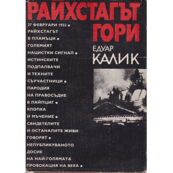Райхстагът гори