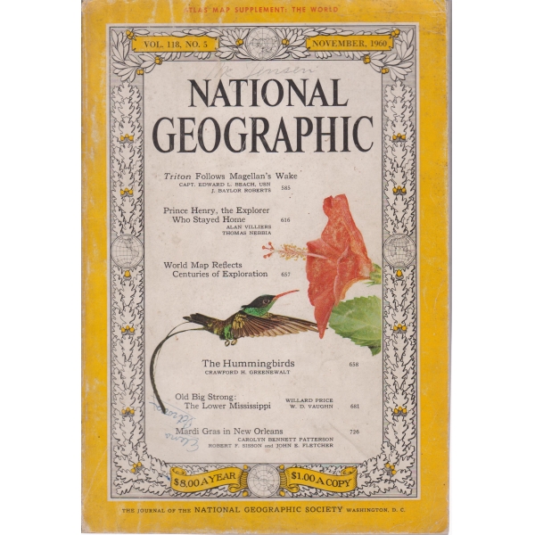National geographic-november 1960