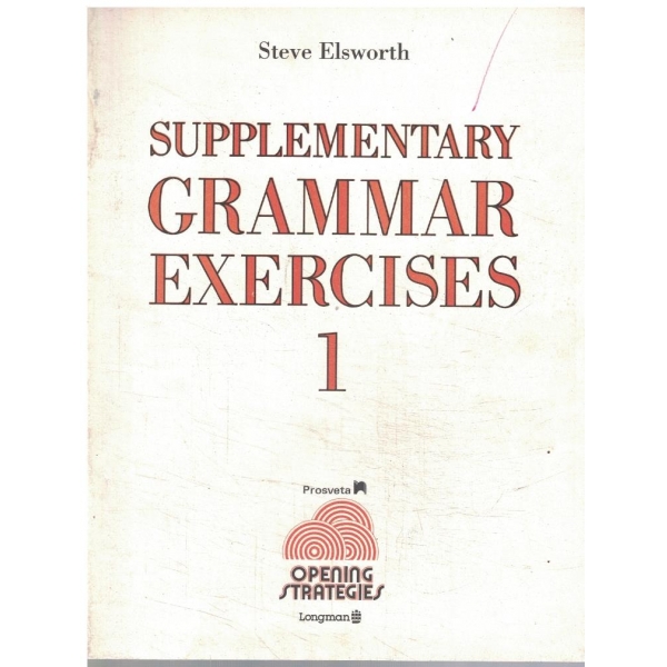 Supplementary grammar exercises 1