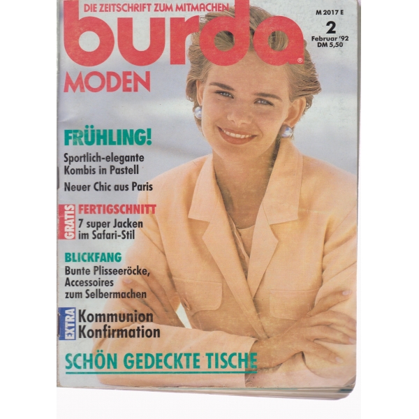 Burda-februar 1992